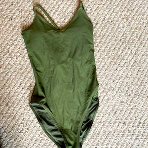 Aerie Olive Swimsuit